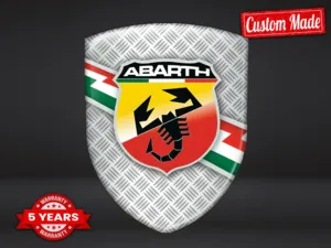 Fiat Abarth Bumper Sticker Printing Professional Drift Minimal